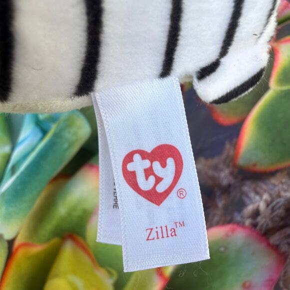 Mini TY Beanie Boo Zilla™ Plush - Miniature Stuffed Animal Toy 3-4" Collectible - Picture 4 of 4
